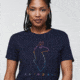 Cotopaxi Electric Llama T-Shirt - Womens, Maritime, Medium, TS-S22-COT-MTM-W-M