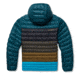 Cotopaxi Fuego Down Hooded Jacket Colorblock - Mens, Deep Ocean Stripes, 3XL, FDJC-F22-DEOCS-M-XXXL