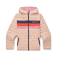 Cotopaxi Fuego Down Hooded Jacket - Kids, Rosewood Stripes, Large, KFDJ-F23-ROSEWS-Kids-L