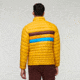 Cotopaxi Fuego Down Hooded Jacket - Mens, Amber Stripes, 3XL, FDJ-F22-AMBS-M-XXXL