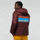 Cotopaxi Fuego Down Hooded Jacket - Mens, Chestnut Stripes, Large, FDJ-F22-CHSNTHS-M-L