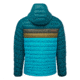 Cotopaxi Fuego Down Hooded Jacket - Mens, Deep Ocean &amp; Mineral Blue, Large, FDJ-S22-DOMTM-M-L