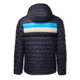 Cotopaxi Fuego Down Hooded Jacket - Mens, Graphite Stripes, Medium, FDJ-F20-GRPHST-M-M