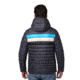 Cotopaxi Fuego Down Hooded Jacket - Mens, Graphite Stripes, Medium, FDJ-F20-GRPHST-M-M