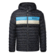 Cotopaxi Fuego Down Hooded Jacket - Mens, Graphite Stripes, Medium, FDJ-F20-GRPHST-M-M