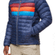 Cotopaxi Fuego Down Hooded Jacket - Mens, Ink Stripes, Small, FDJ-F23-INKS-M-S