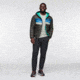 Cotopaxi Fuego Down Hooded Jacket - Mens, Iron Stripes, Small, FDJ-F21-IRONS-M-S