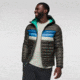 Cotopaxi Fuego Down Hooded Jacket - Mens, Iron Stripes, Small, FDJ-F21-IRONS-M-S