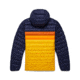 Cotopaxi Fuego Down Hooded Jacket - Mens, Maritime &amp; Sunset, Extra Small, FDJ-S23-MTMSU-M-XS