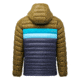 Cotopaxi Fuego Down Hooded Jacket - Mens, Oak/Graphite, Extra Small, FDJ-S22-OAKGRP-M-XS