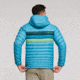 Cotopaxi Fuego Down Hooded Jacket - Mens, Poolside Stripes, Medium, FDJ-S23-PLSTR-M-M