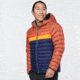 Cotopaxi Fuego Down Hooded Jacket - Mens, Spice &amp; Maritime, Extra Large, FDJ-S22-SPMTM-M-XL
