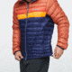 Cotopaxi Fuego Down Hooded Jacket - Mens, Spice &amp; Maritime, Extra Large, FDJ-S22-SPMTM-M-XL