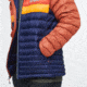Cotopaxi Fuego Down Hooded Jacket - Mens, Spice &amp; Maritime, Extra Large, FDJ-S22-SPMTM-M-XL