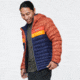 Cotopaxi Fuego Down Hooded Jacket - Mens, Spice &amp; Maritime, Extra Large, FDJ-S22-SPMTM-M-XL
