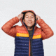 Cotopaxi Fuego Down Hooded Jacket - Mens, Spice &amp; Maritime, Extra Large, FDJ-S22-SPMTM-M-XL
