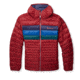 Cotopaxi Fuego Down Hooded Jacket - Womens, Currant Stripes, Large, FDJ-F22-CURRS-W-L
