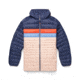 Cotopaxi Fuego Down Hooded Jacket - Womens, Ink/Rosewood, 2X, FDHJP-F23-INKRO-W-2X