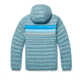 Cotopaxi Fuego Down Hooded Pullover - Womens, Bluegrass Stripes, Small, FDP-F22-BLGS-W-S