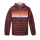 Cotopaxi Fuego Down Hooded Pullover - Womens, Chestnut Stripes, Extra Large, FDP-F22-CHSNTHS-W-XL