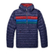 Cotopaxi Fuego Down Hooded Pullover - Womens, Maritime Stripes, Small, FDP-F22-MTMS-W-S