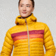 Cotopaxi Fuego Down Parka - Womens, Amber Stripes, Small, FLJ-F22-AMBS-W-S