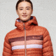 Cotopaxi Fuego Down Parka - Womens, Spice Stripes, Small, FLJ-F22-SPICS-W-S
