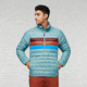 Cotopaxi Fuego Down Pullover - Mens, Bluegrass Stripes, 3XL, FDP-F22-BLGS-M-XXXL