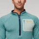 Cotopaxi Otero Fleece Half-Zip Pullover - Mens, Bluegrass, Large, OTRHZ-F22-BLG-M-L