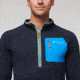 Cotopaxi Otero Fleece Half-Zip Pullover - Mens, Graphite, Medium, OTRHZ-F22-GRAPH-M-M