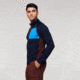 Cotopaxi Otero Fleece Half-Zip Pullover - Mens, Maritime/Chestnut, Small, OTRHZ-F22-MTCHS-M-S