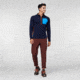 Cotopaxi Otero Fleece Half-Zip Pullover - Mens, Maritime/Chestnut, Small, OTRHZ-F22-MTCHS-M-S