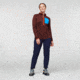 Cotopaxi Otero Fleece Half-Zip Pullover - Womens, Chestnut/Maritime, Extra Large, OTRHZ-F22-CHSMT-W-XL