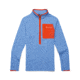 Cotopaxi Otero Fleece Half-Zip Pullover - Womens, Lupine, Medium, OTRHZ-S23-LUPIN-W-M