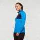 Cotopaxi Otero Fleece Half-Zip Pullover - Womens, Saltwater/Chestnut, Extra Small, OTRHZ-F22-SLTWR-W-XS