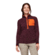 Cotopaxi Otero Fleece Half-Zip Pullover - Womens, Wine, Extra Large, OTRHZ-F23-WINE-W-XL