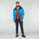 Cotopaxi Solazo Down Parka - Mens, Chestnut/Saltwater, Large, RLP-F22-CHSSW-M-L