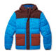 Cotopaxi Solazo Down Parka - Mens, Chestnut/Saltwater, Large, RLP-F22-CHSSW-M-L