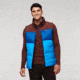 Cotopaxi Solazo Down Vest - Mens, Chestnut/Saltwater, Large, SDV-F22-CHSSW-M-L