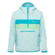 Cotopaxi Teca Fleece Hooded Half-Zip Jacket - Womens, Gone Fishing - Recycled, Large, TFHZ-S22-GNFISH-W-L