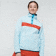 Cotopaxi Teca Fleece Pullover - Womens, Offshore - Recycled, Large, TQS-S22-OFFSHR-W-L