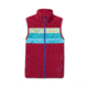 Cotopaxi Teca Fleece Vest - Womens, Raspberry Fields, Extra Small, TFV-F22-RASFI-W-XS