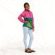 Cotopaxi Teca Half-Zip Windbreaker - Kids, Juice, Extra Small, KTHZ-S23-JUICE-XS