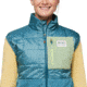 Cotopaxi Trico Hybrid Vest - Womens, Blue Spruce/Drizzle, Extra Large, THV-F23-BSPDRZ-W-XL