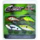 Cotton Cordell Big O Crankbait, 4-Pack, Assortment 3, PK4CC3