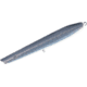 Cotton Cordell Pencil Popper Topwater Hard Bait, 7in, 2oz, Chrome/Black, C6704