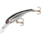 Cotton Cordell Wally Diver Crankbait, 2 1/2in, 1/4 oz, Floating, Chrome/Black Back, CD504