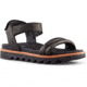 Cougar Nolo Leather Sandal - Womens, Black, 6, NOLO-Black-6