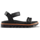 Cougar Nolo Leather Sandal - Womens, Black, 6, NOLO-Black-6