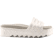 Cougar Pool Party Molded EVA Water-Friendly Slide - Womens, Vanilla/Dove, 8, POOL PARTY-Vanilla-Dove-8
